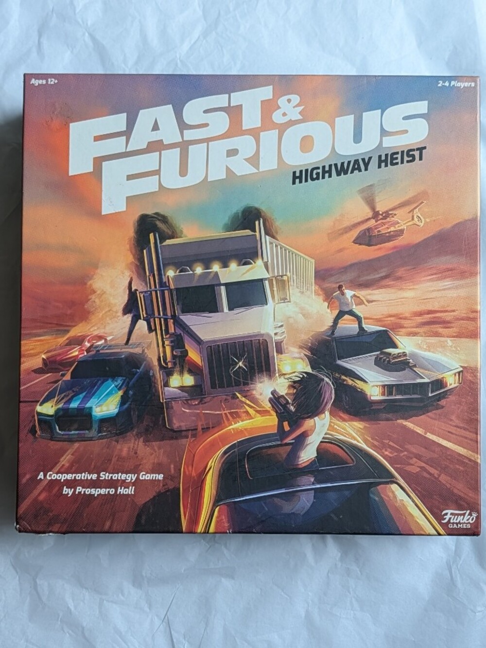 Fast & Furious: Highway Heist board game